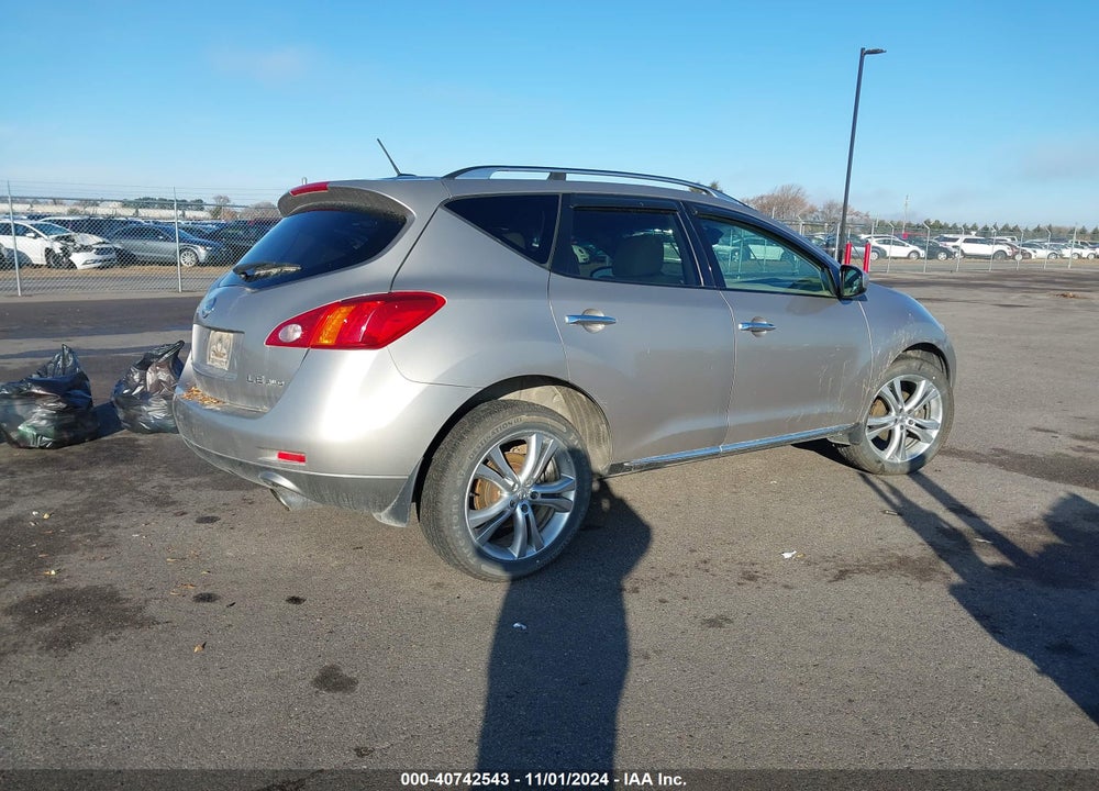 2010 NISSAN MURANO LE VIN: JN8AZ1MW9AW136029