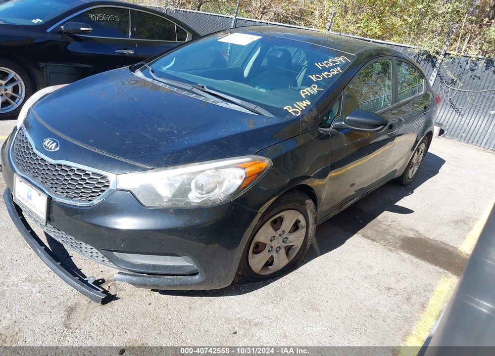 2016 KIA FORTE VIN: KNAFK4A6XG5535510