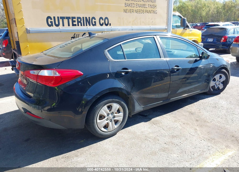 2016 KIA FORTE VIN: KNAFK4A6XG5535510