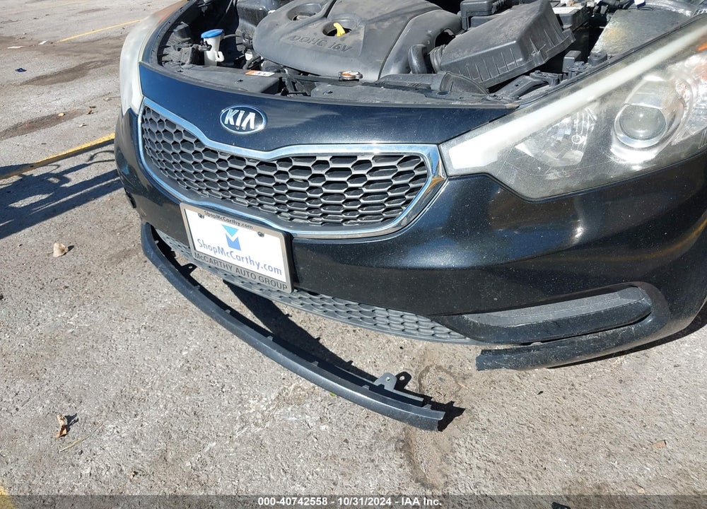 2016 KIA FORTE VIN: KNAFK4A6XG5535510