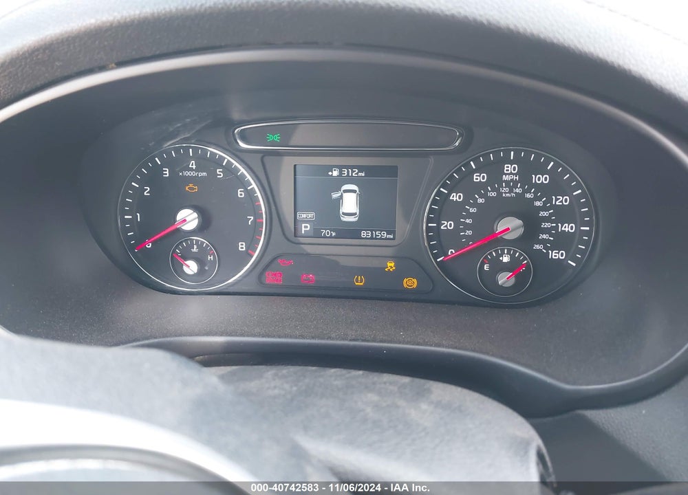 2019 KIA SORENTO 2.4L LX VIN: 5XYPG4A37KG507226