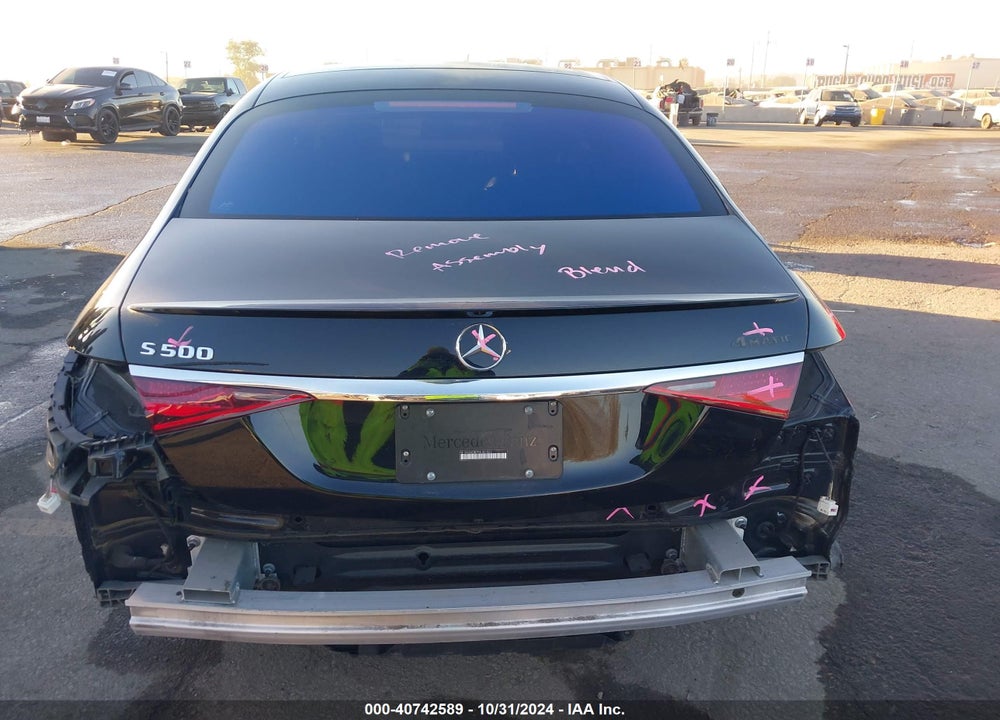 2023 MERCEDES-BENZ S 500 VIN: W1K6G6DB7PA181323