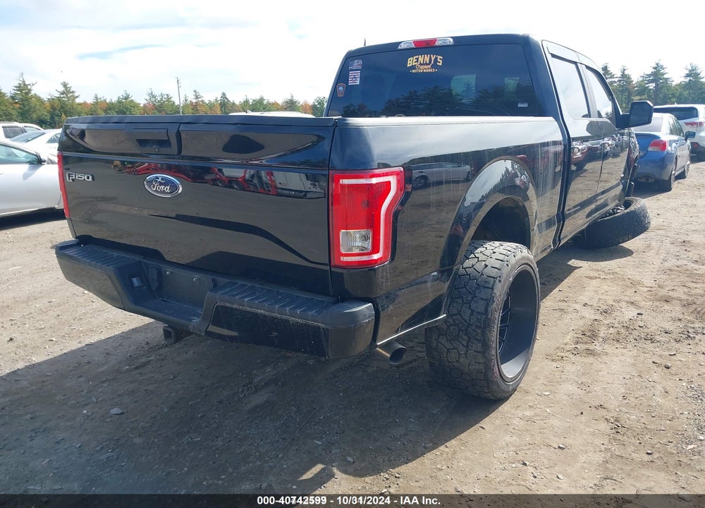 2017 FORD F-150 XL VIN: 1FTFW1EG9HFC74407
