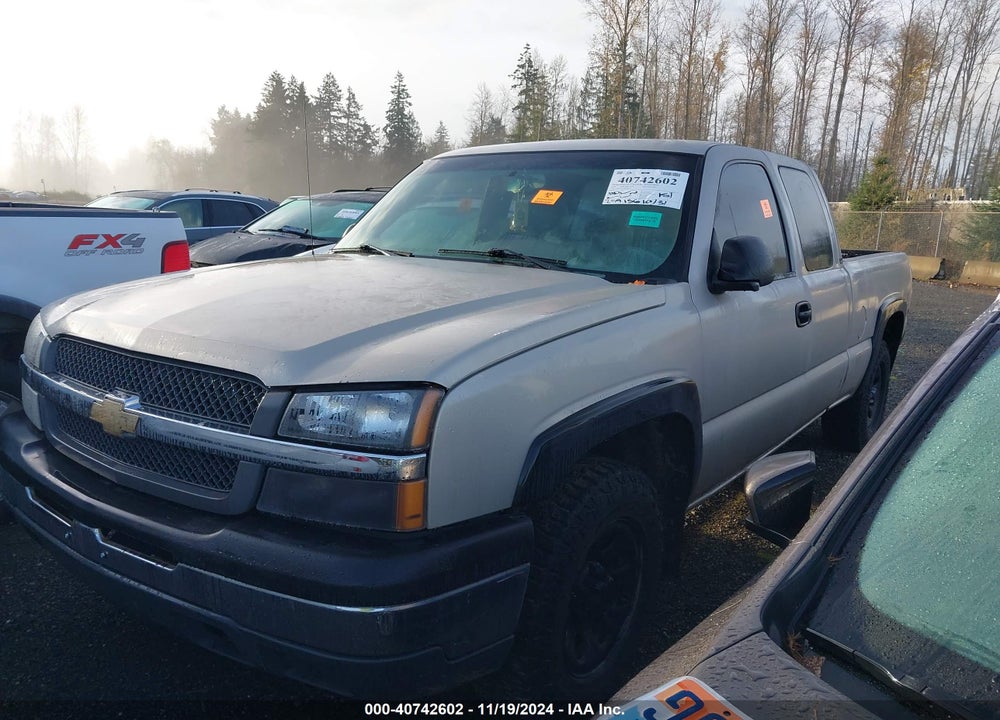 2005 CHEVROLET SILVERADO 1500 LS VIN: 1GCEK19T65E209157