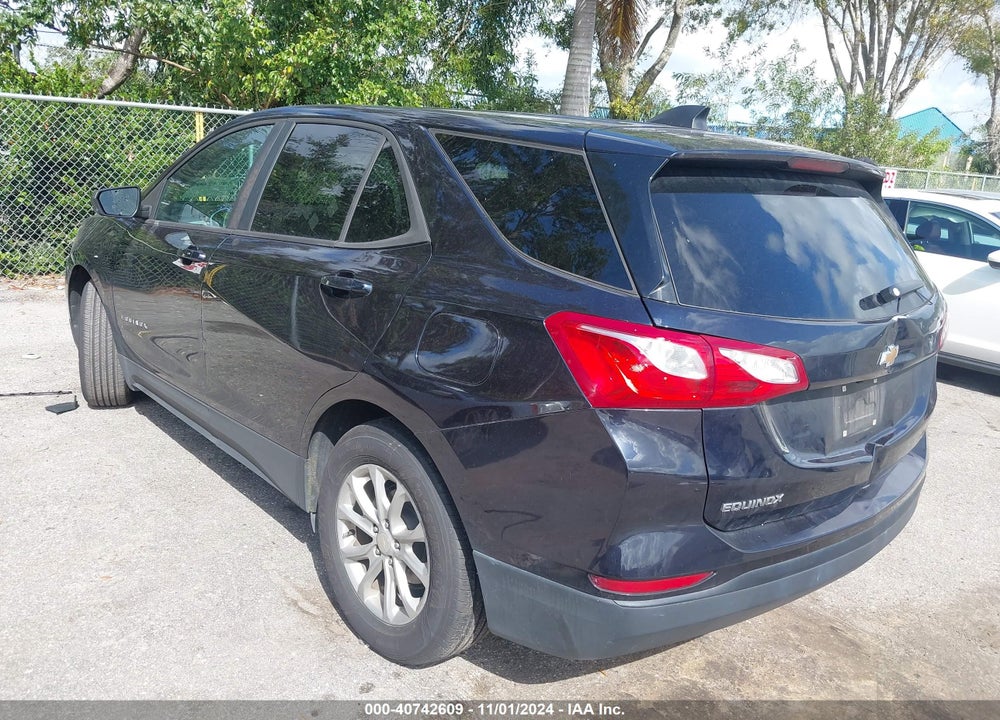 2020 CHEVROLET EQUINOX FWD LS VIN: 3GNAXHEV9LS692959