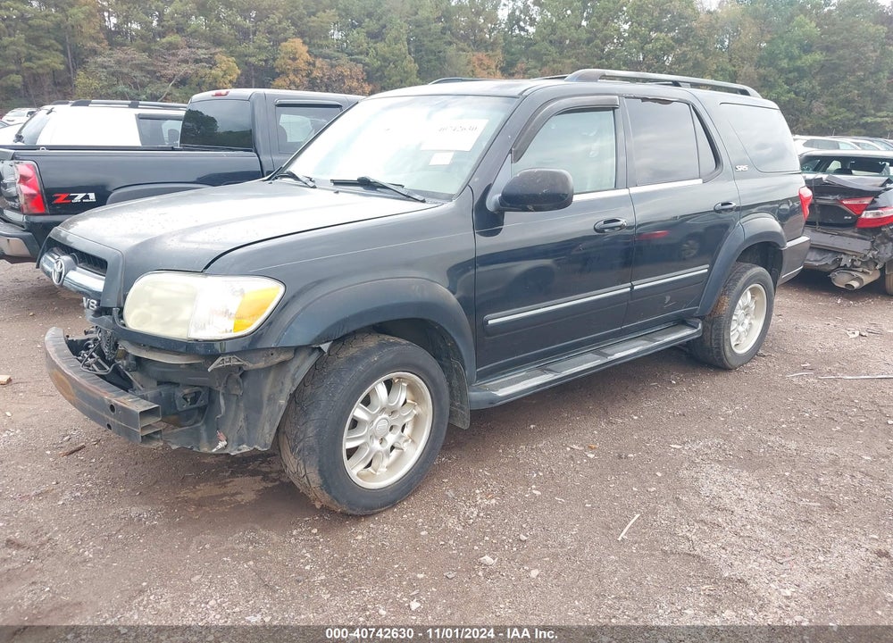 2005 TOYOTA SEQUOIA SR5 V8 VIN: 5TDZT34A25S255000