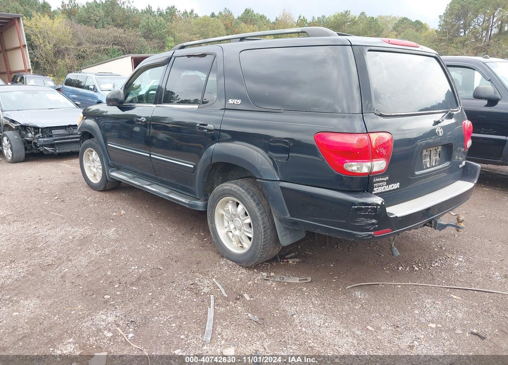 2005 TOYOTA SEQUOIA SR5 V8 VIN: 5TDZT34A25S255000