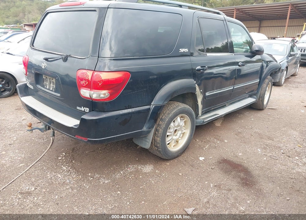 2005 TOYOTA SEQUOIA SR5 V8 VIN: 5TDZT34A25S255000
