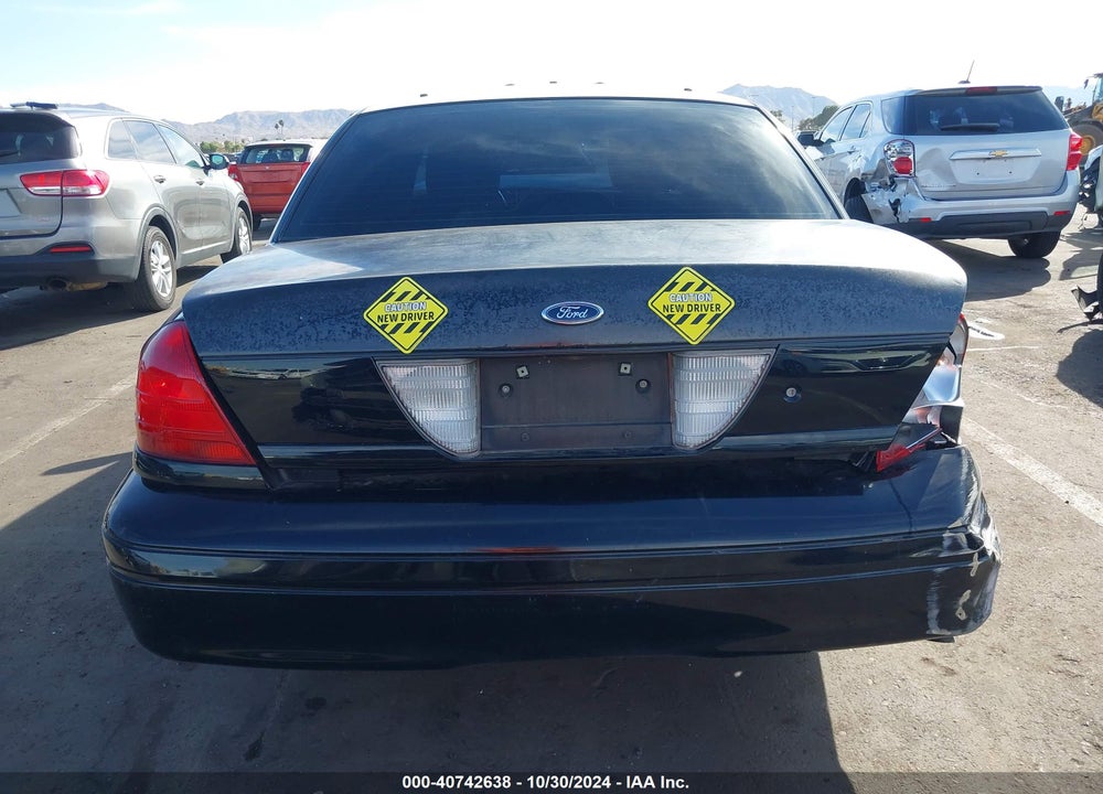 2011 FORD CROWN VICTORIA POLICE INTERCEPTOR VIN: 2FABP7BV5BX179667