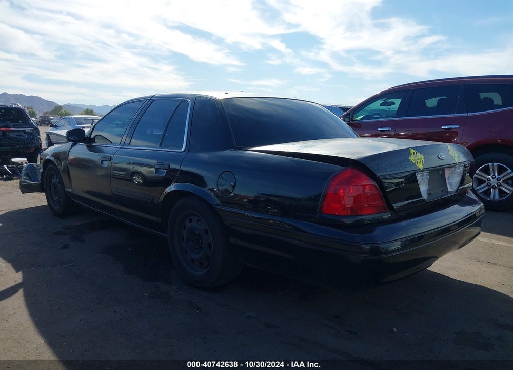 2011 FORD CROWN VICTORIA POLICE INTERCEPTOR VIN: 2FABP7BV5BX179667