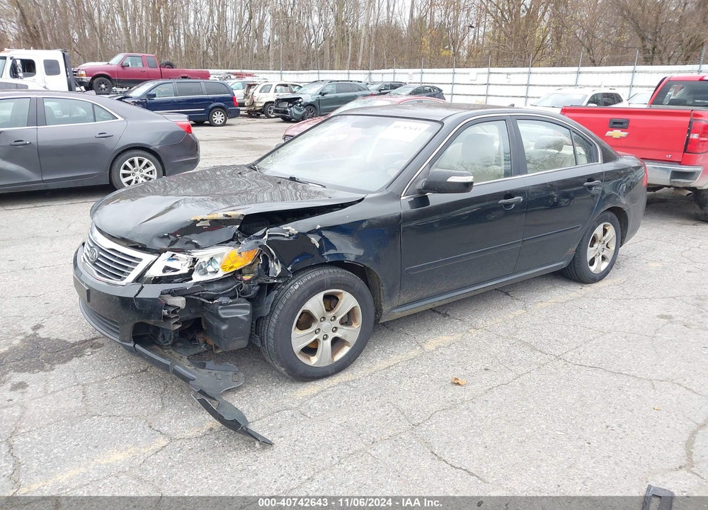 2009 KIA OPTIMA LX VIN: KNAGE228595323598