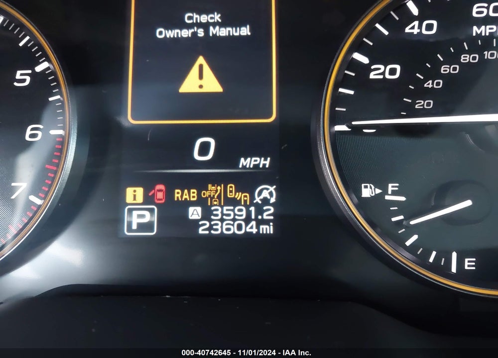 2023 SUBARU OUTBACK WILDERNESS VIN: 4S4BTGUD8P3137357