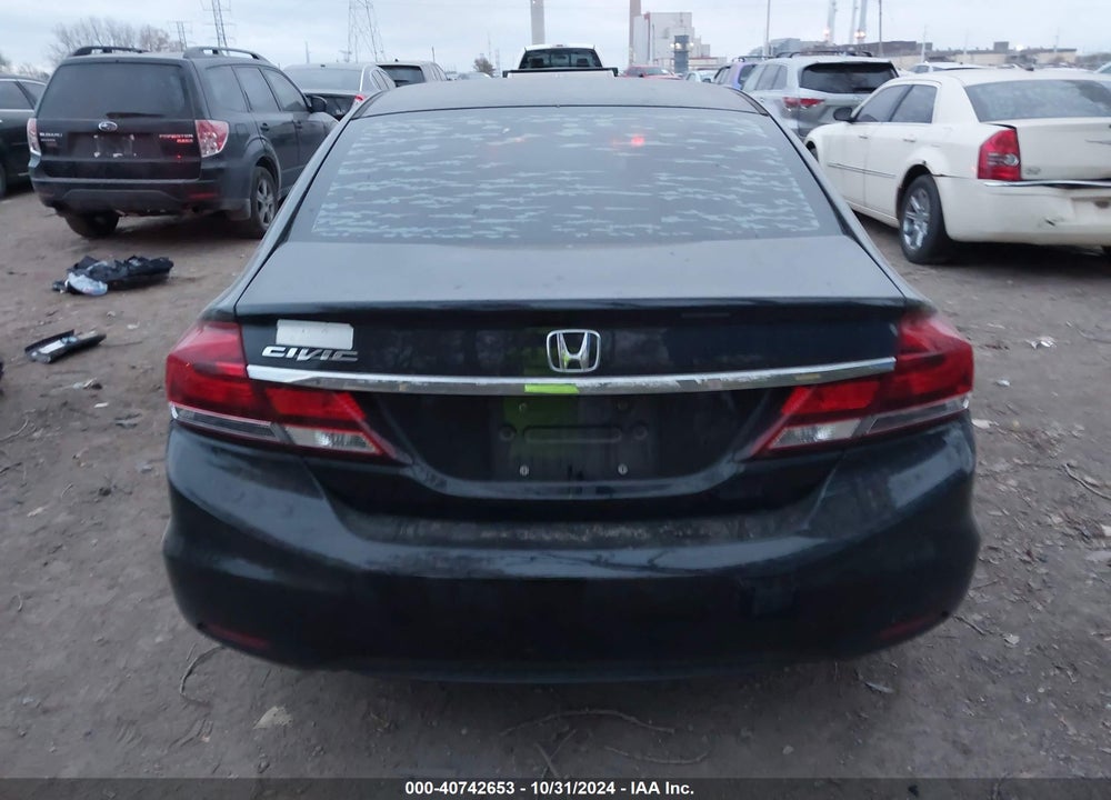 2013 HONDA CIVIC LX VIN: 19XFB2F50DE028610