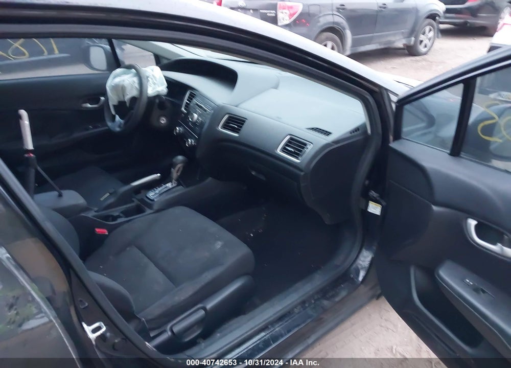 2013 HONDA CIVIC LX VIN: 19XFB2F50DE028610