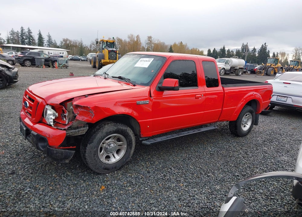 2011 FORD RANGER SPORT VIN: 1FTKR4EE2BPA92491