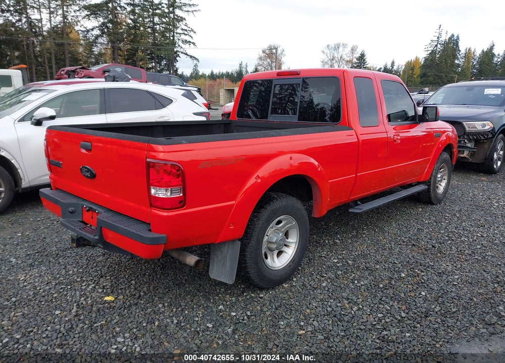 2011 FORD RANGER SPORT VIN: 1FTKR4EE2BPA92491