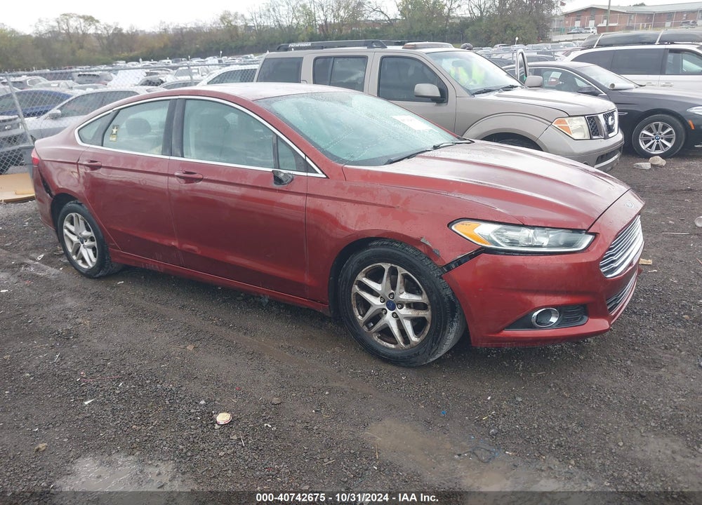 2014 FORD FUSION SE VIN: 3FA6P0HD7ER204191
