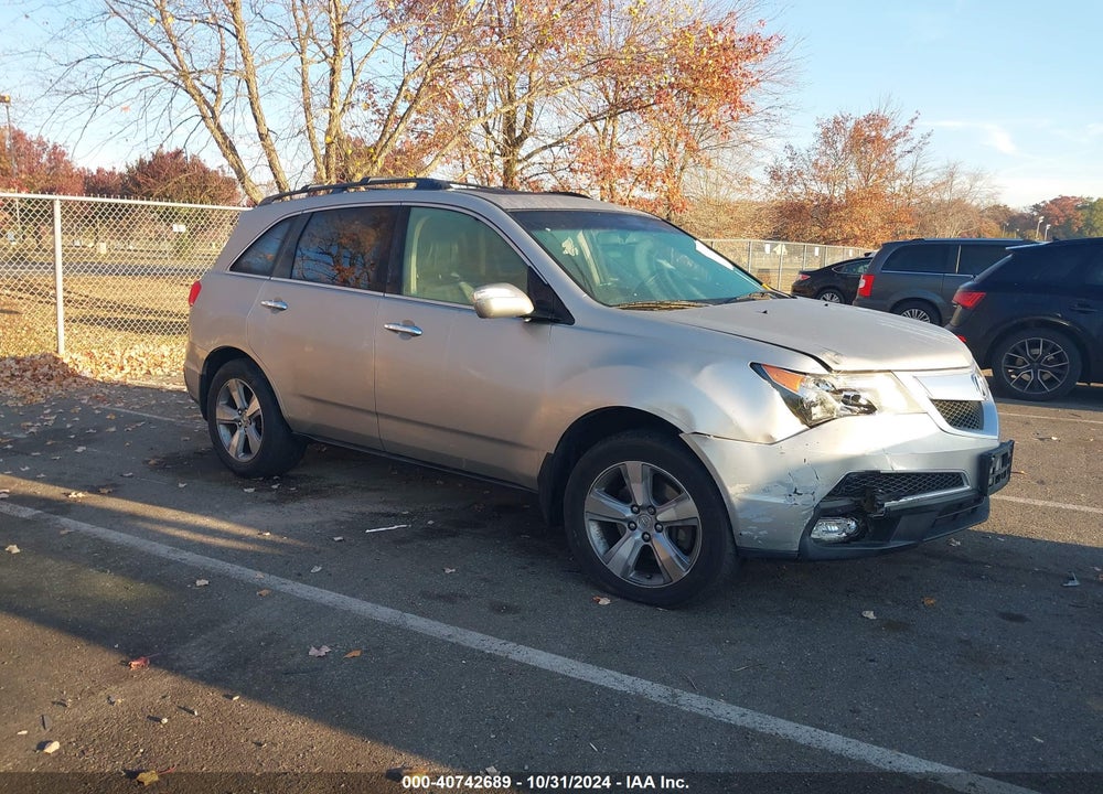 2012 ACURA MDX TECHNOLOGY PACKAGE VIN: 2HNYD2H36CH533403