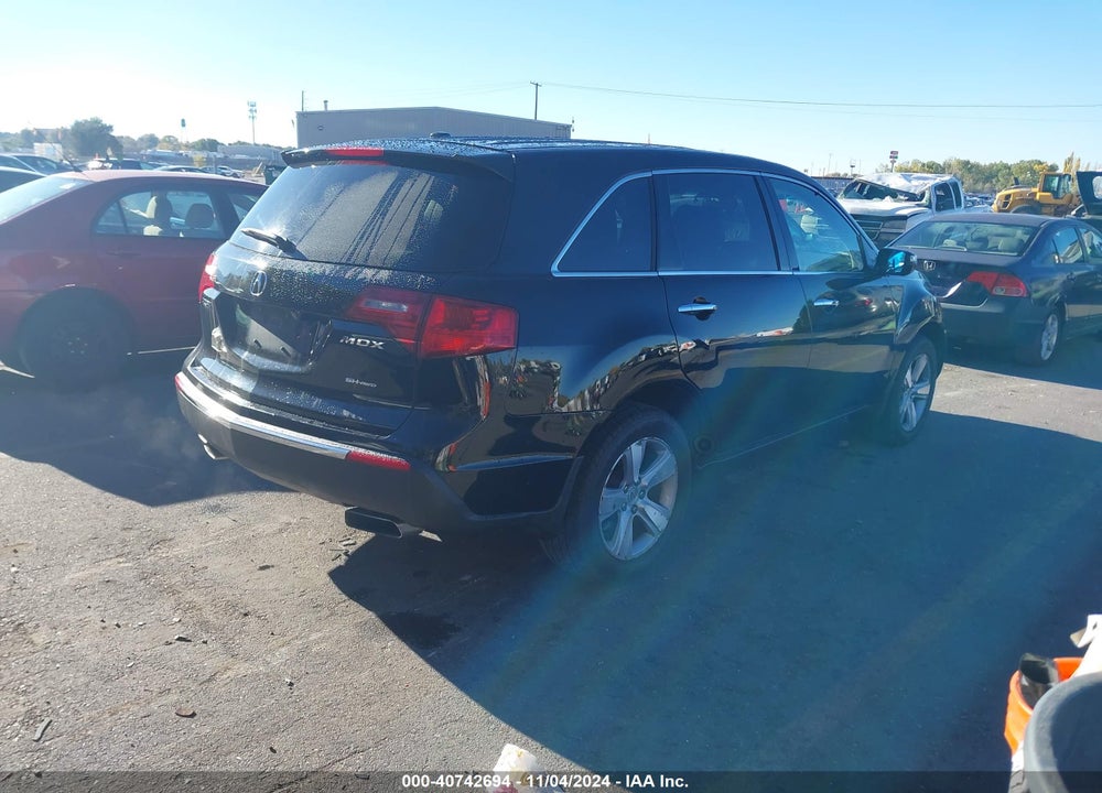 2011 ACURA MDX TECHNOLOGY PACKAGE VIN: 2HNYD2H66BH512253