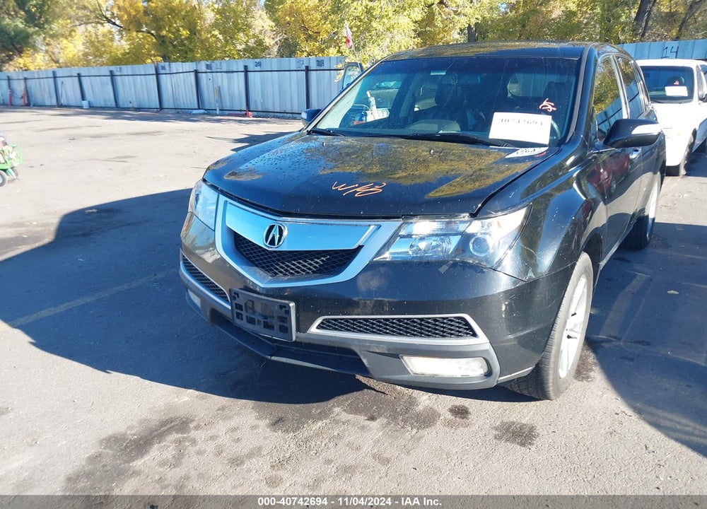 2011 ACURA MDX TECHNOLOGY PACKAGE VIN: 2HNYD2H66BH512253