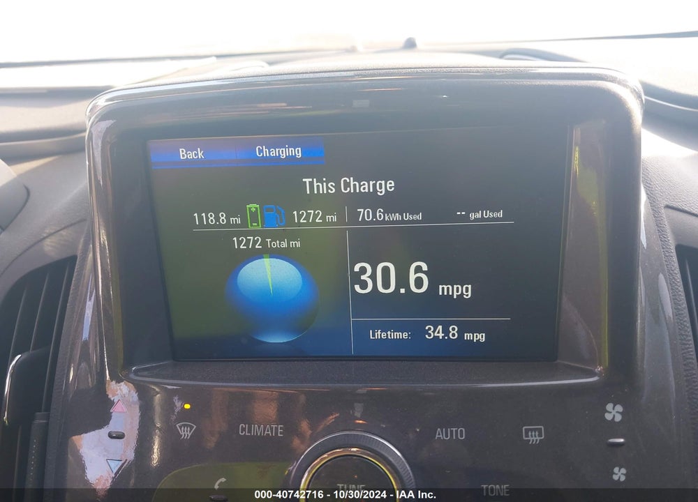 2015 CHEVROLET VOLT VIN: 1G1RA6E47FU116065