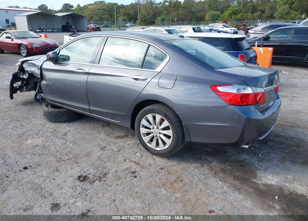 2014 HONDA ACCORD EX-L V-6 VIN: 1HGCR3F81EA035702