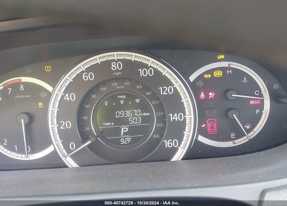 2014 HONDA ACCORD EX-L V-6 VIN: 1HGCR3F81EA035702