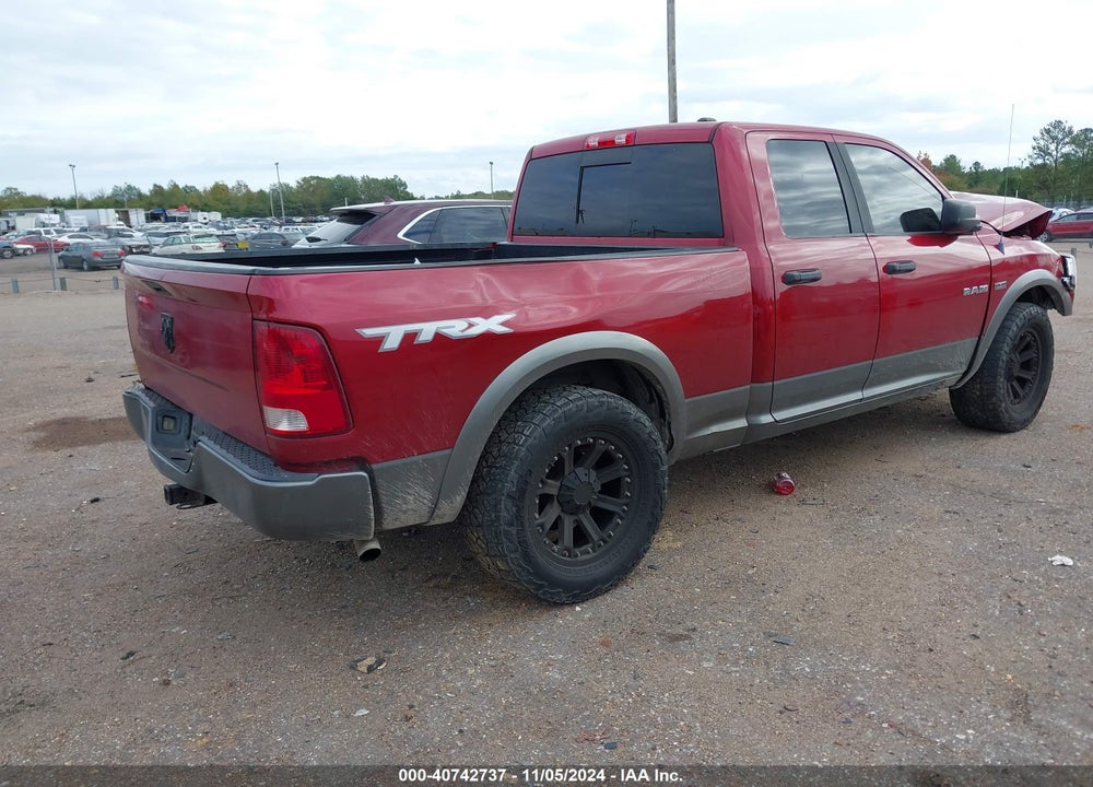 2009 DODGE RAM 1500 SLT/SPORT/TRX VIN: 1D3HB18TX9S764853