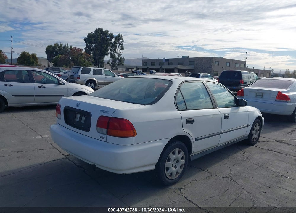 1998 HONDA CIVIC DX VIN: 2HGEJ6525WH596552