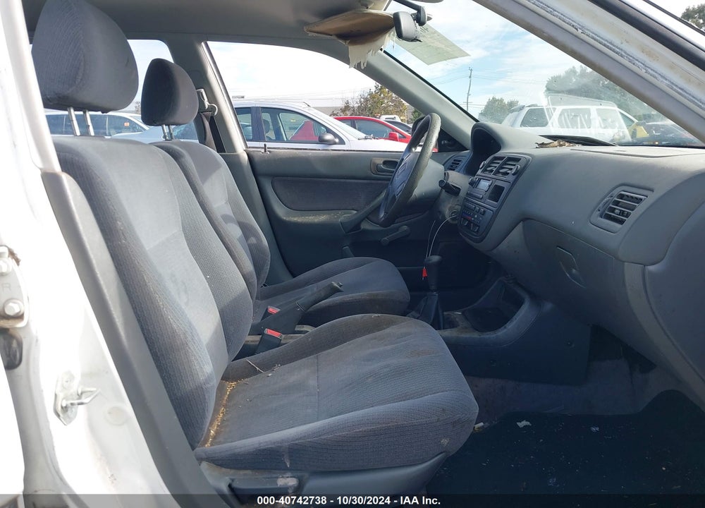 1998 HONDA CIVIC DX VIN: 2HGEJ6525WH596552