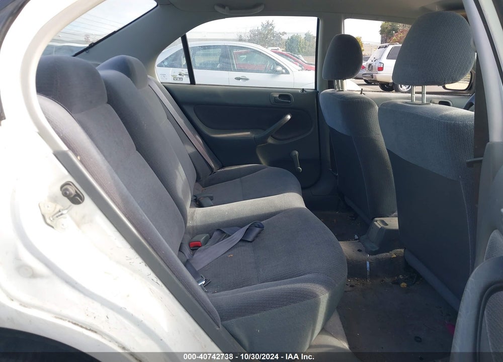 1998 HONDA CIVIC DX VIN: 2HGEJ6525WH596552