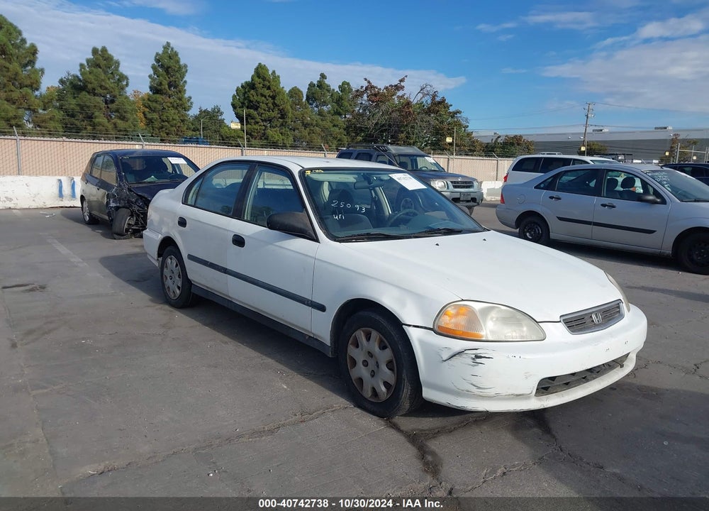 1998 HONDA CIVIC DX VIN: 2HGEJ6525WH596552