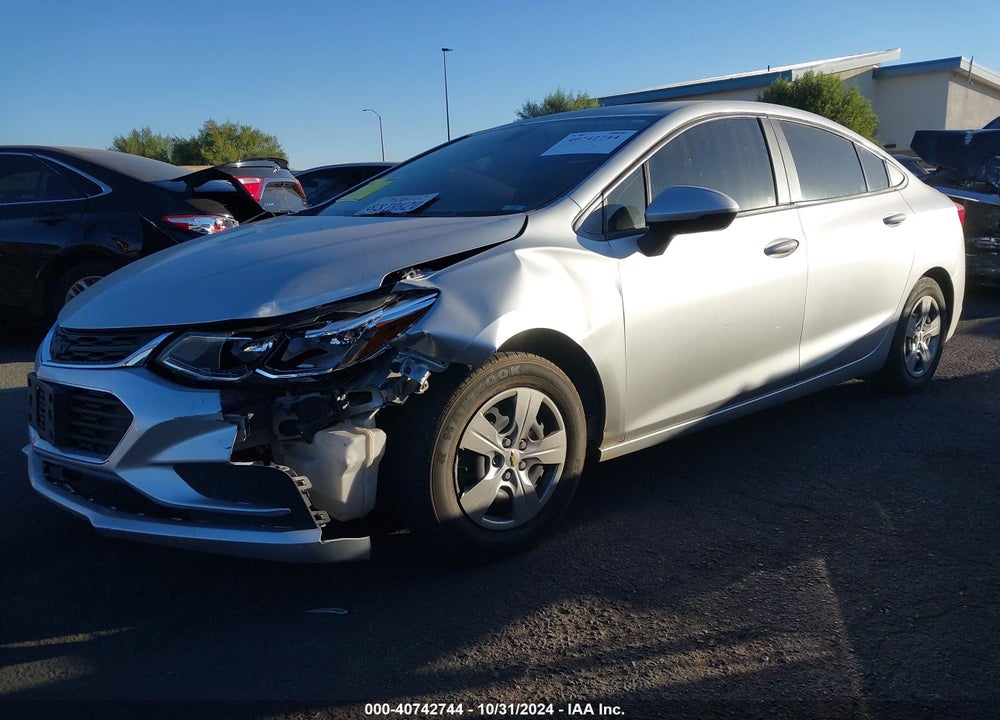 2017 CHEVROLET CRUZE LS AUTO VIN: 1G1BC5SMXH7123734
