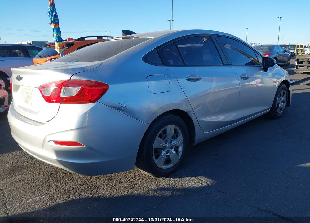 2017 CHEVROLET CRUZE LS AUTO VIN: 1G1BC5SMXH7123734