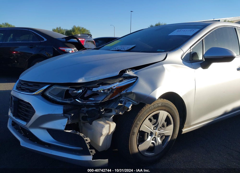 2017 CHEVROLET CRUZE LS AUTO VIN: 1G1BC5SMXH7123734
