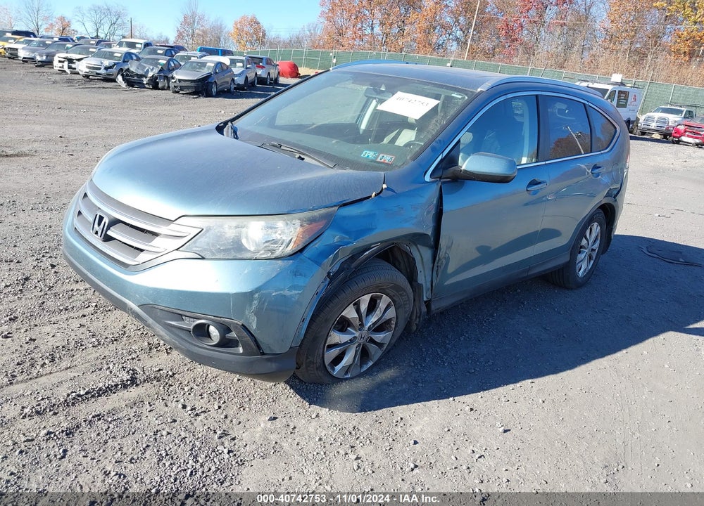 2013 HONDA CR-V EX-L VIN: 5J6RM4H70DL025998