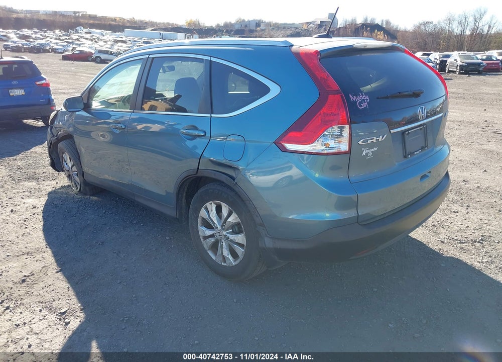 2013 HONDA CR-V EX-L VIN: 5J6RM4H70DL025998