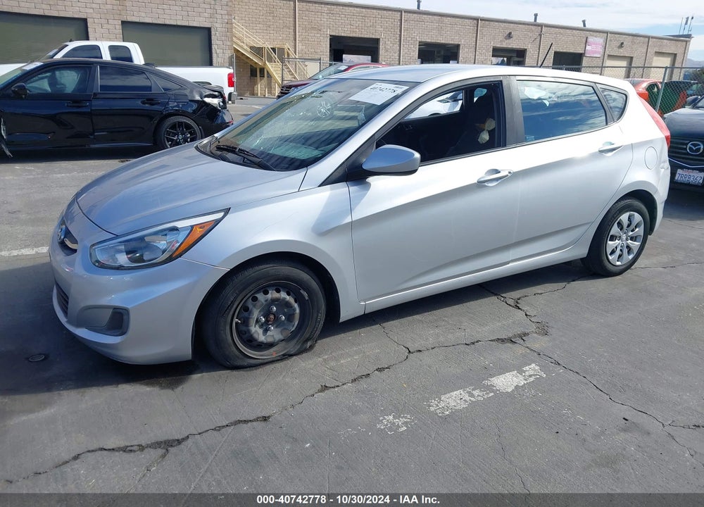 2017 HYUNDAI ACCENT SE VIN: KMHCT5AE1HU344805