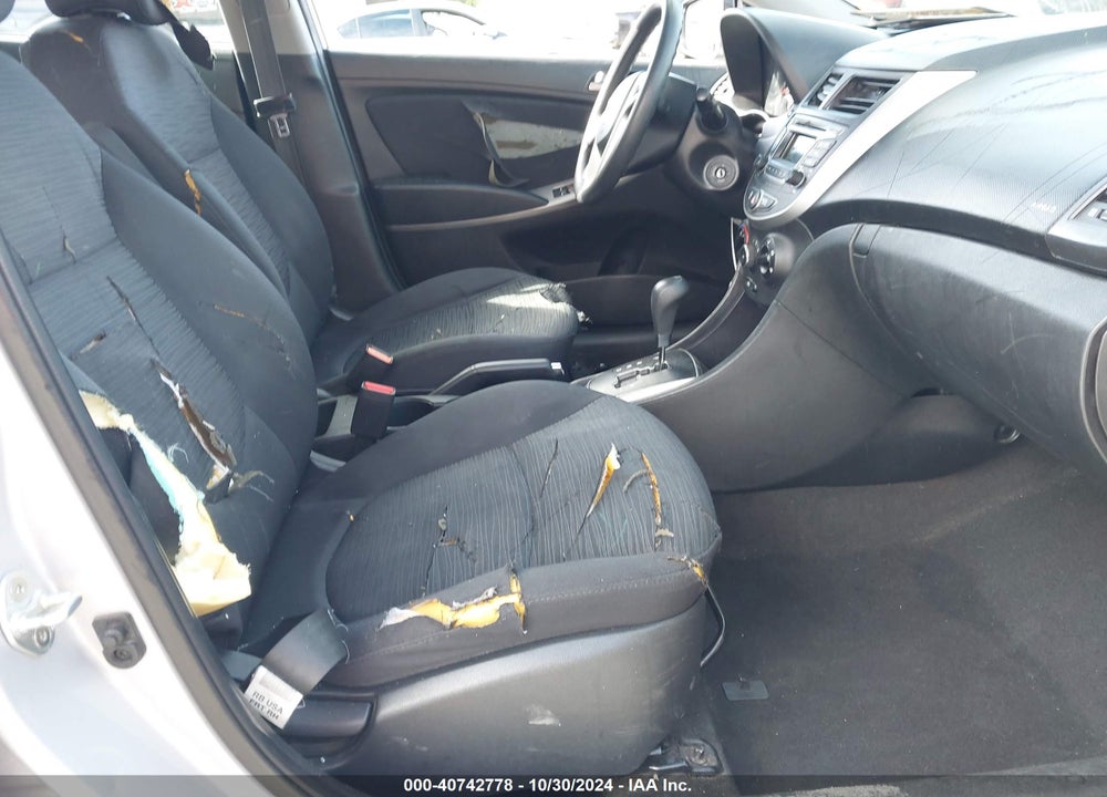 2017 HYUNDAI ACCENT SE VIN: KMHCT5AE1HU344805