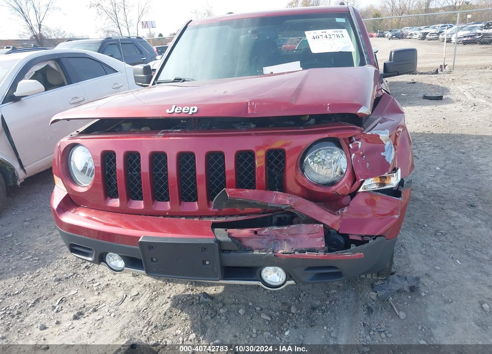 2016 JEEP PATRIOT HIGH ALTITUDE EDITION VIN: 1C4NJPFA2GD600761