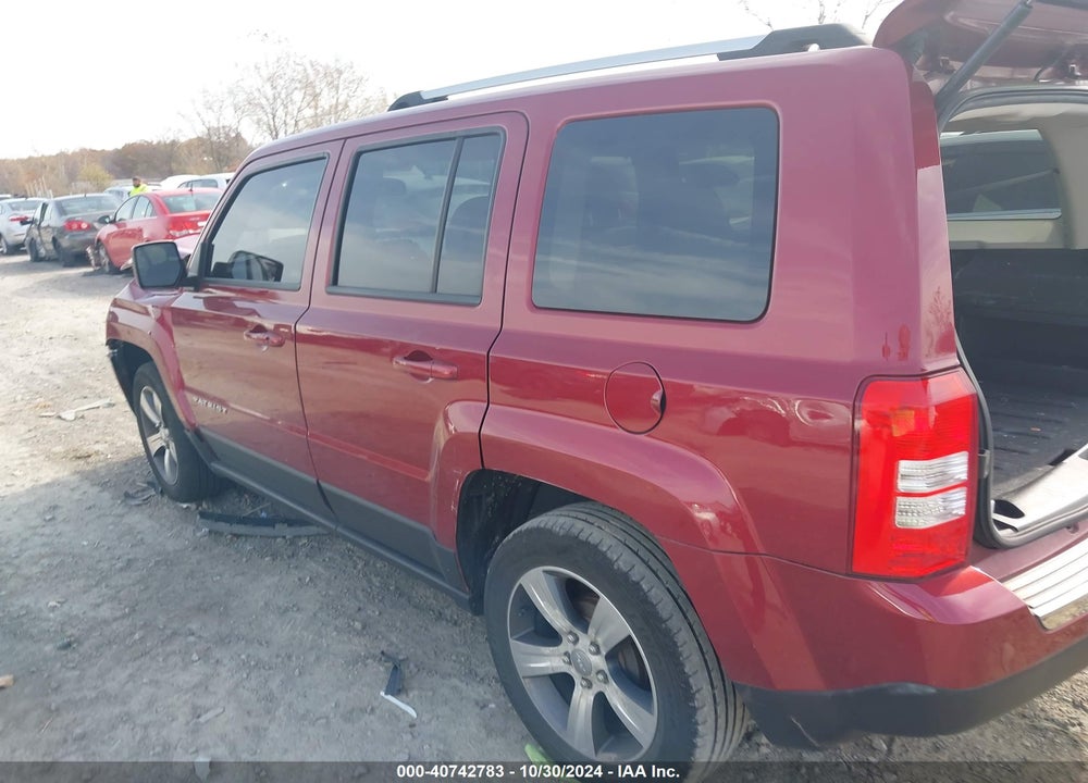 2016 JEEP PATRIOT HIGH ALTITUDE EDITION VIN: 1C4NJPFA2GD600761