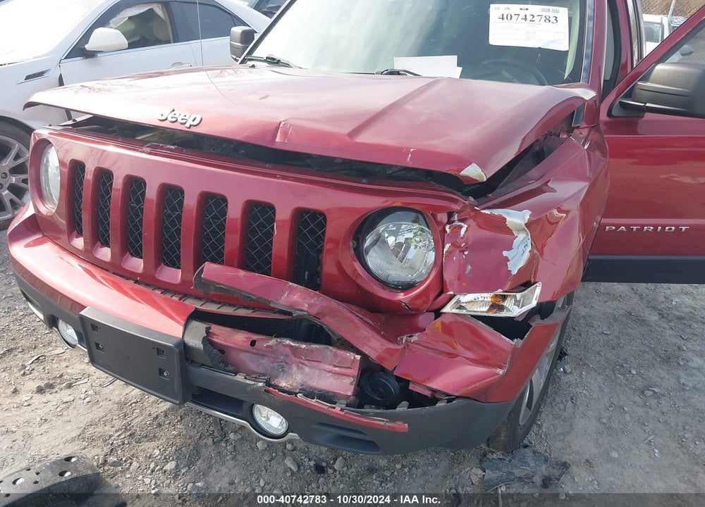2016 JEEP PATRIOT HIGH ALTITUDE EDITION VIN: 1C4NJPFA2GD600761