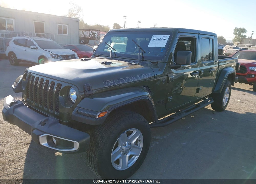2022 JEEP GLADIATOR SPORT S 4X4 VIN: 1C6JJTAG4NL122520