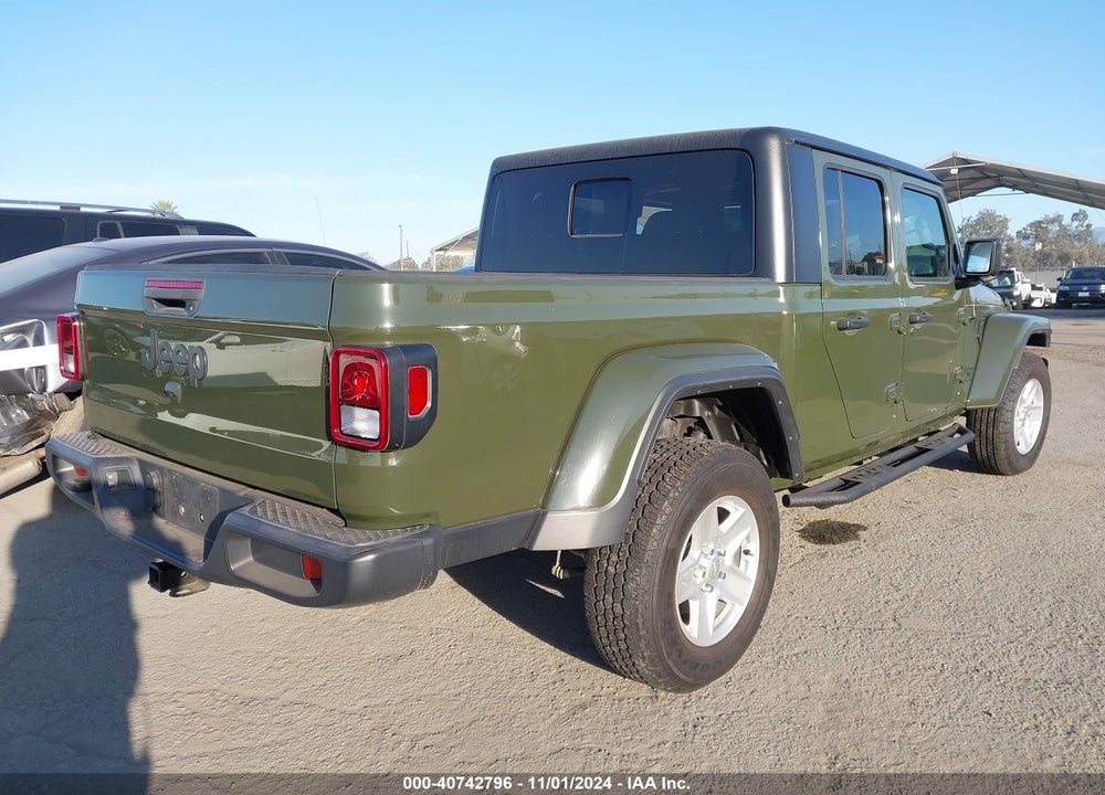 2022 JEEP GLADIATOR SPORT S 4X4 VIN: 1C6JJTAG4NL122520