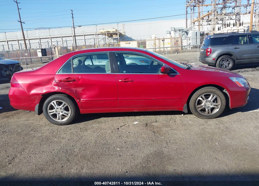 2007 HONDA ACCORD 2.4 EX VIN: 1HGCM56787A103739
