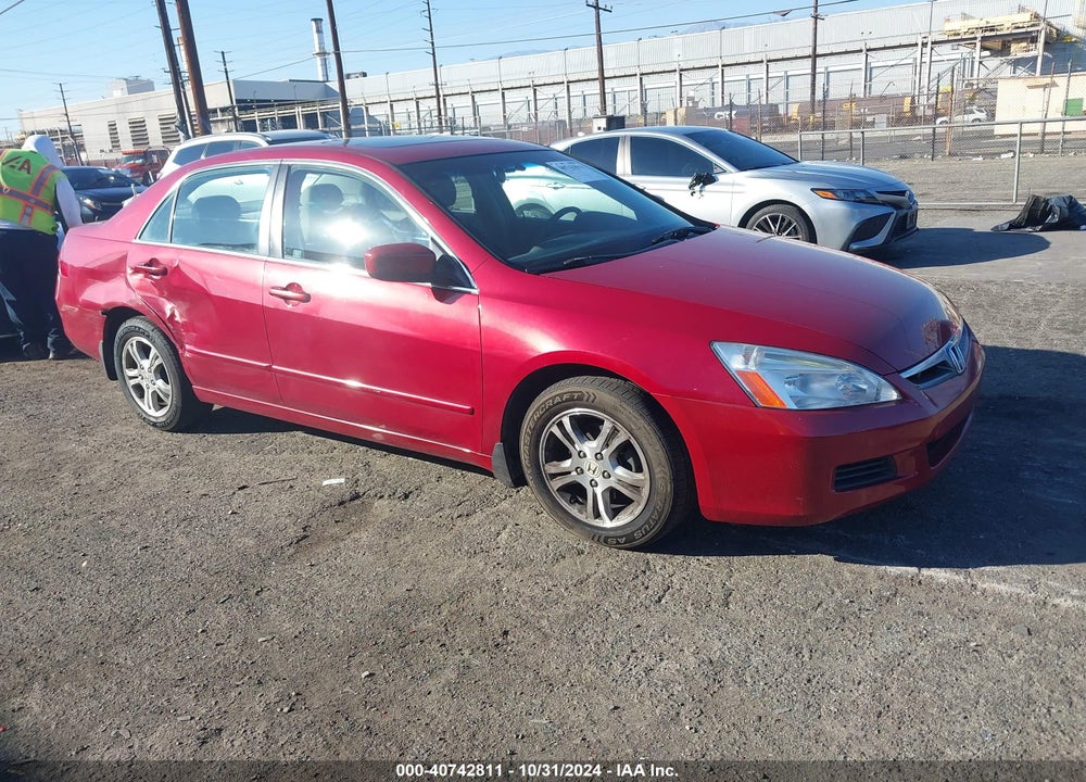 2007 HONDA ACCORD 2.4 EX VIN: 1HGCM56787A103739