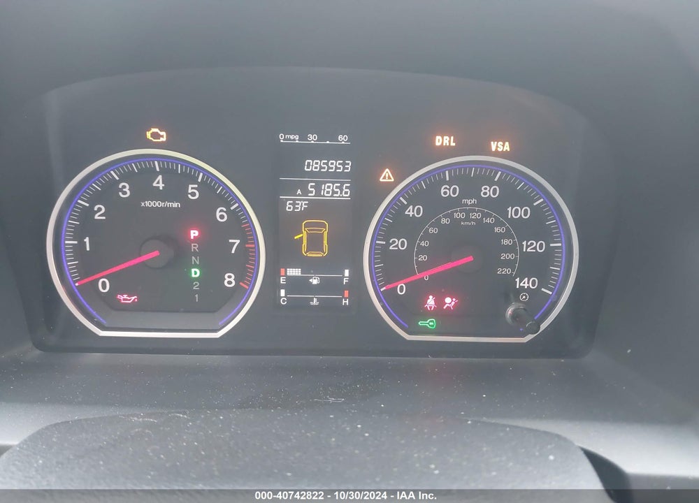 2009 HONDA CR-V EX-L VIN: 5J6RE48799L061354