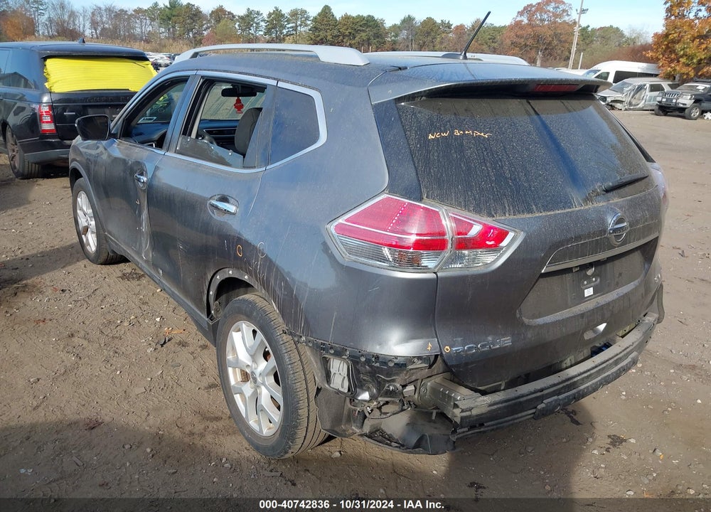 2016 NISSAN ROGUE SV VIN: 5N1AT2MN7GC845137