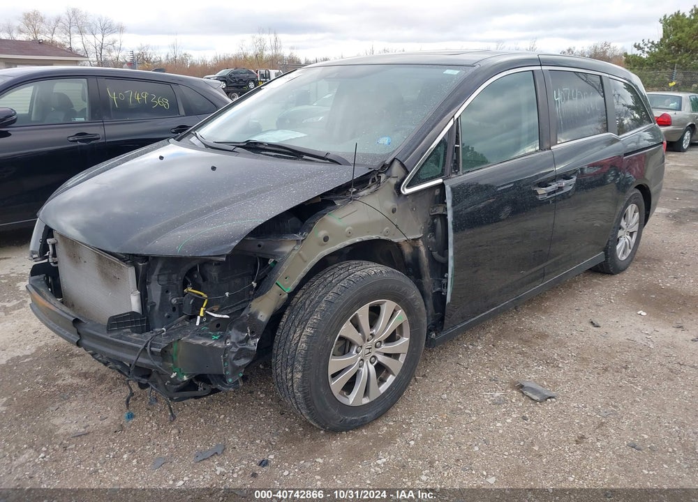 2016 HONDA ODYSSEY EX-L VIN: 5FNRL5H68GB050001