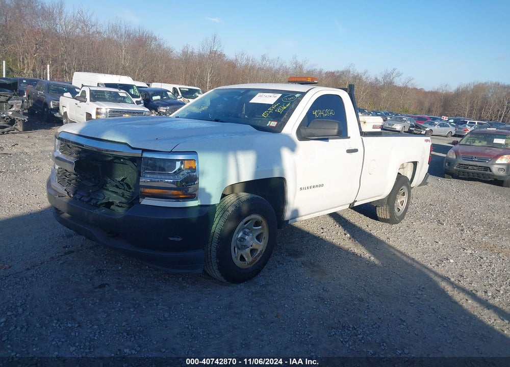 2018 CHEVROLET SILVERADO 1500 WT VIN: 1GCNKNEC5JZ304003